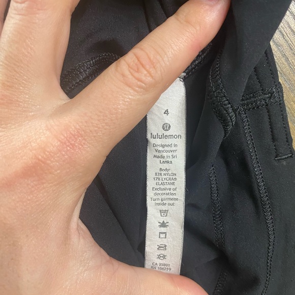 Lululemon Glitter Leggings- Special Edition - Picture 3 of 3